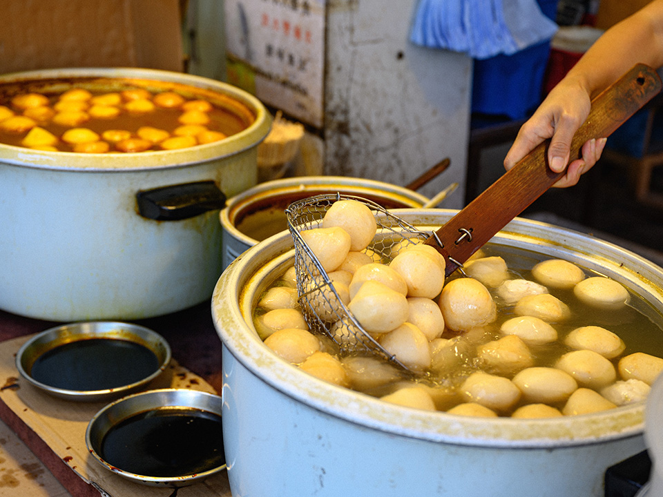Fish balls at Fuk Hing Hong