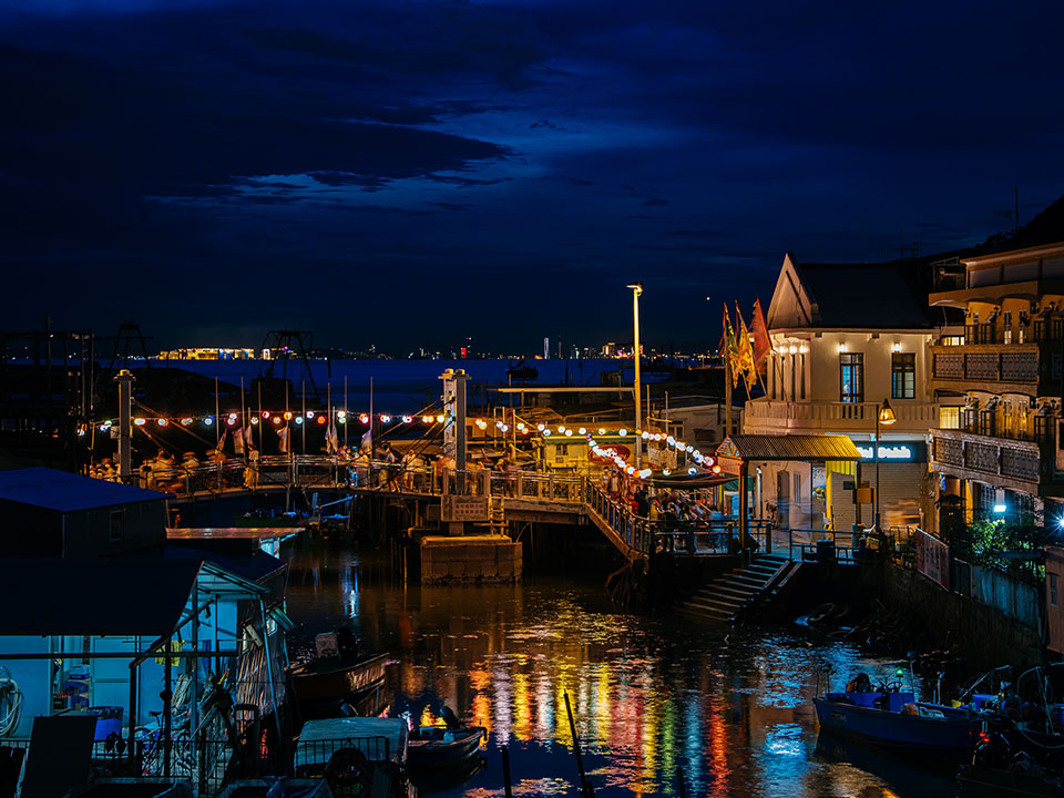Tai O during the Lantern Festival