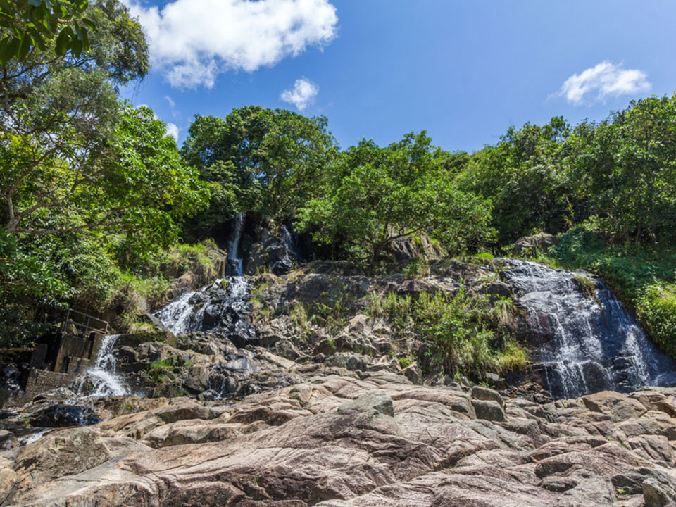 Silvermine Bay Waterfall