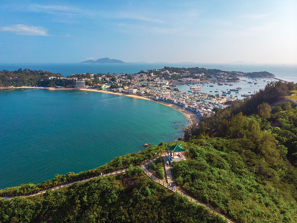 北眺亭能看到美麗的海景 