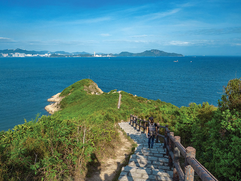 Familien-Spaziergang am Pak Kok Tsui