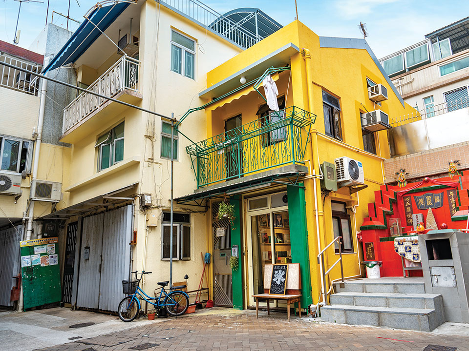 Buchhandlung in der San Hing Street in Cheung Chau