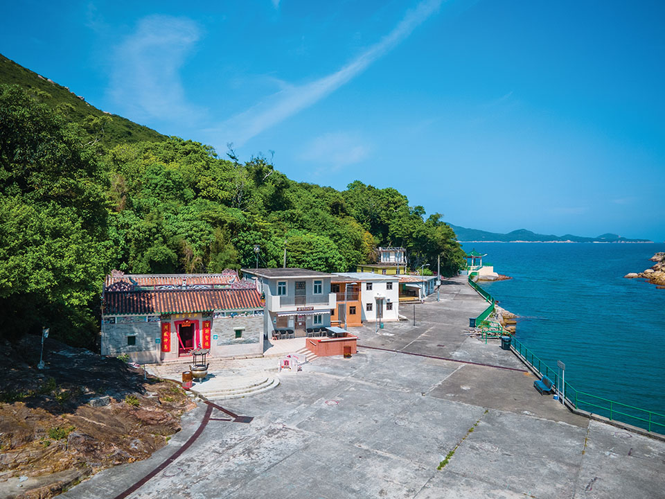 洪聖古廟（Hung Shing Temple）の外観