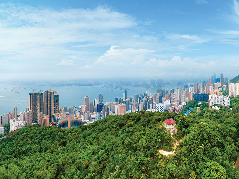 Lung Fu Pavilion at Fu Shan Peak