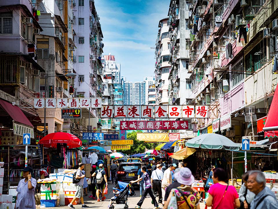 Sham Shui Po street