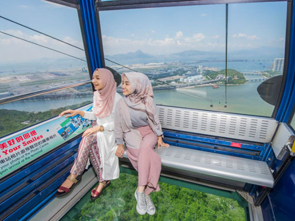Head up to Ngong Ping