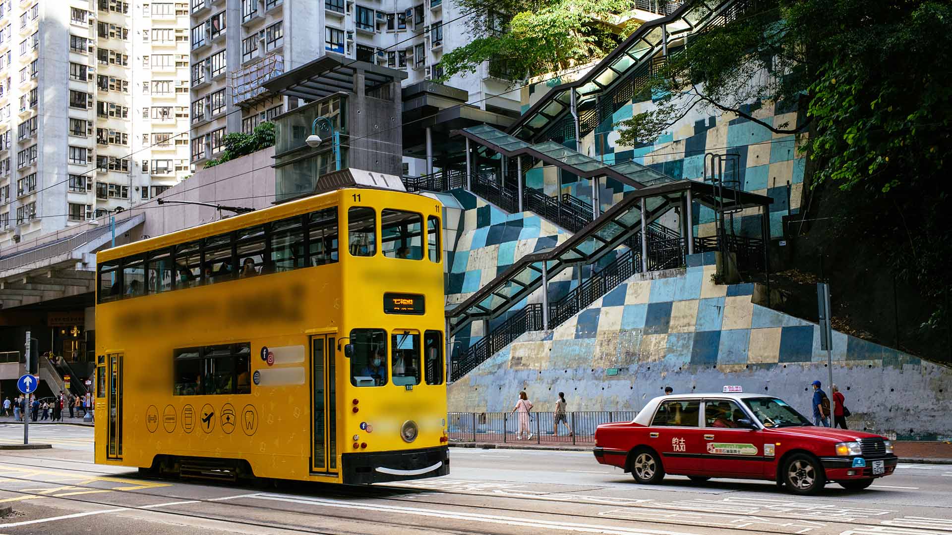 Experience old and new Hong Kong on a tram through the Eastern District