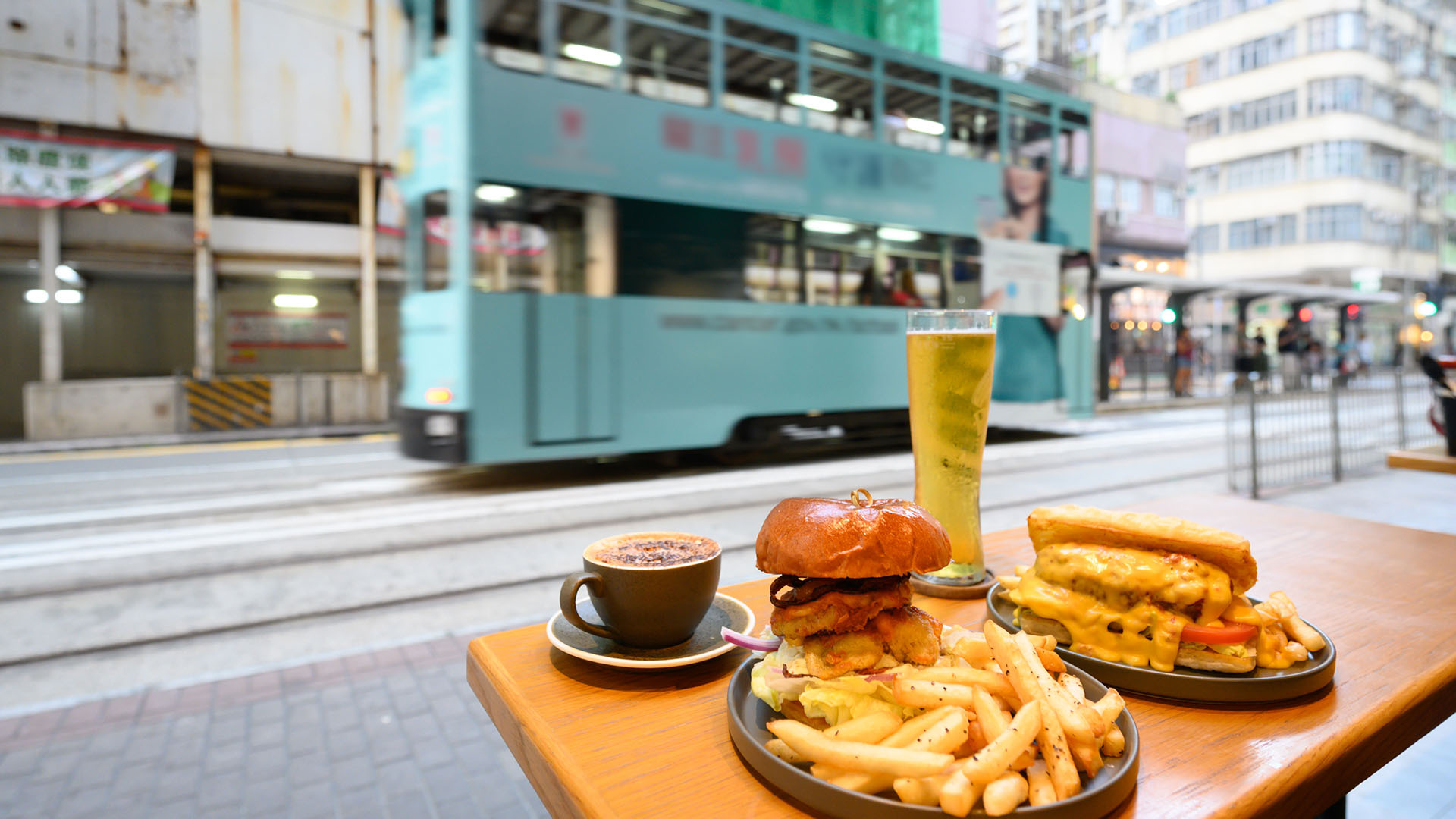 Take a break at Blend & Grind during your tram journey in Hong Kong’s Western District
