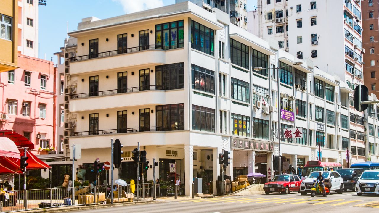 Prince Edward Road shophouses