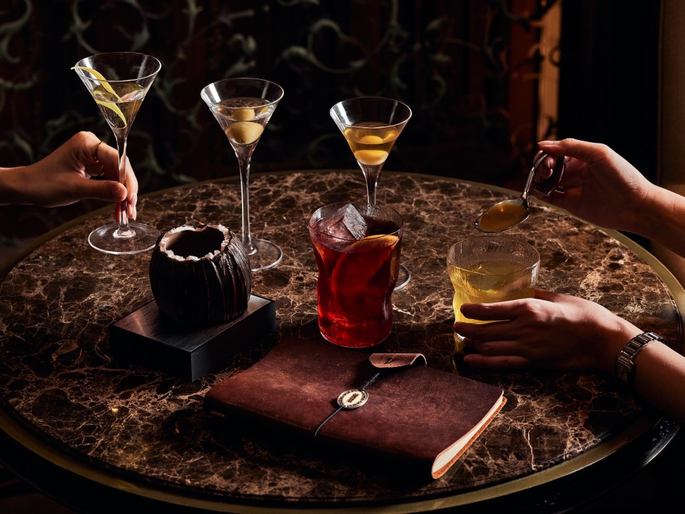 Un cocktail minutieusement élaboré chez Caprice