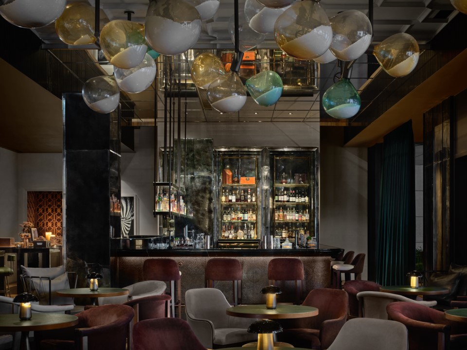 Un bar proche de la baie Victoria