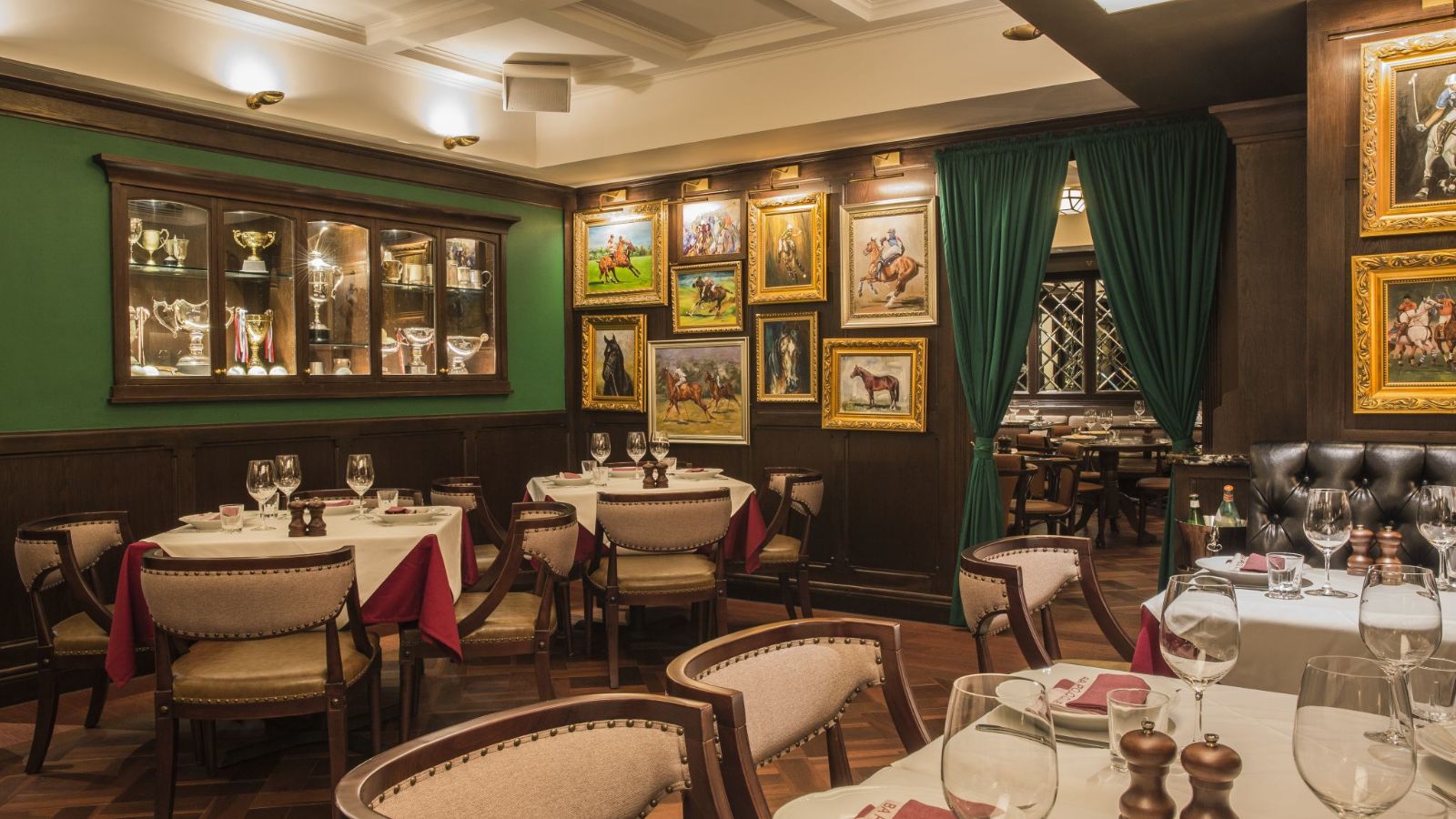 The beverage menu at Buenos Aires Polo Club offers a variety of mocktails