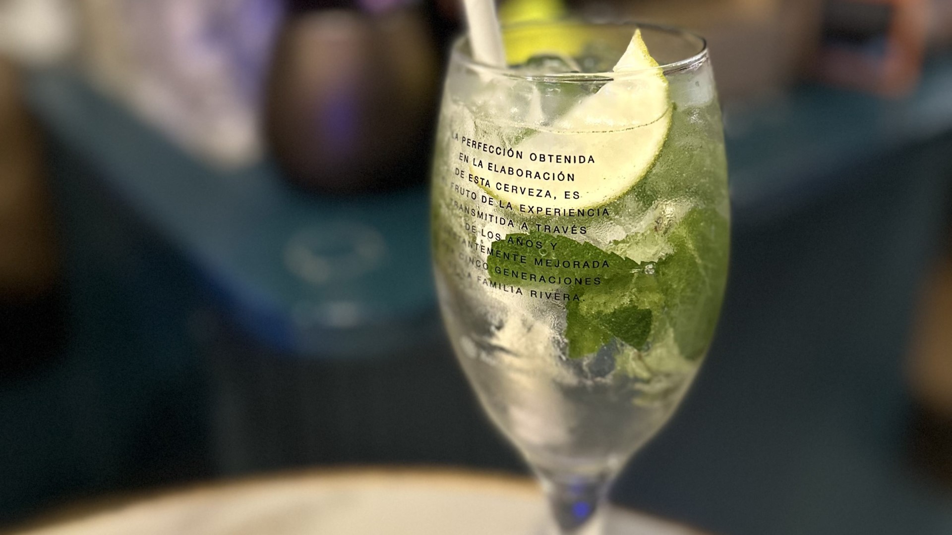 The beverage menu at Buenos Aires Polo Club offers a variety of mocktails