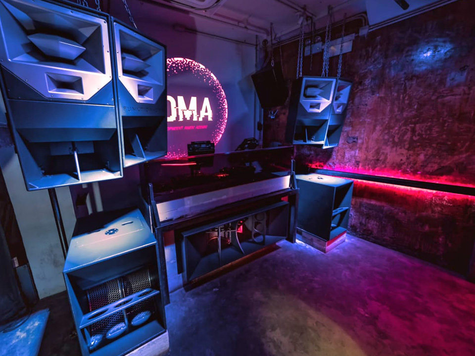 OMA is a haven for underground house, trance and bass enthusiasts