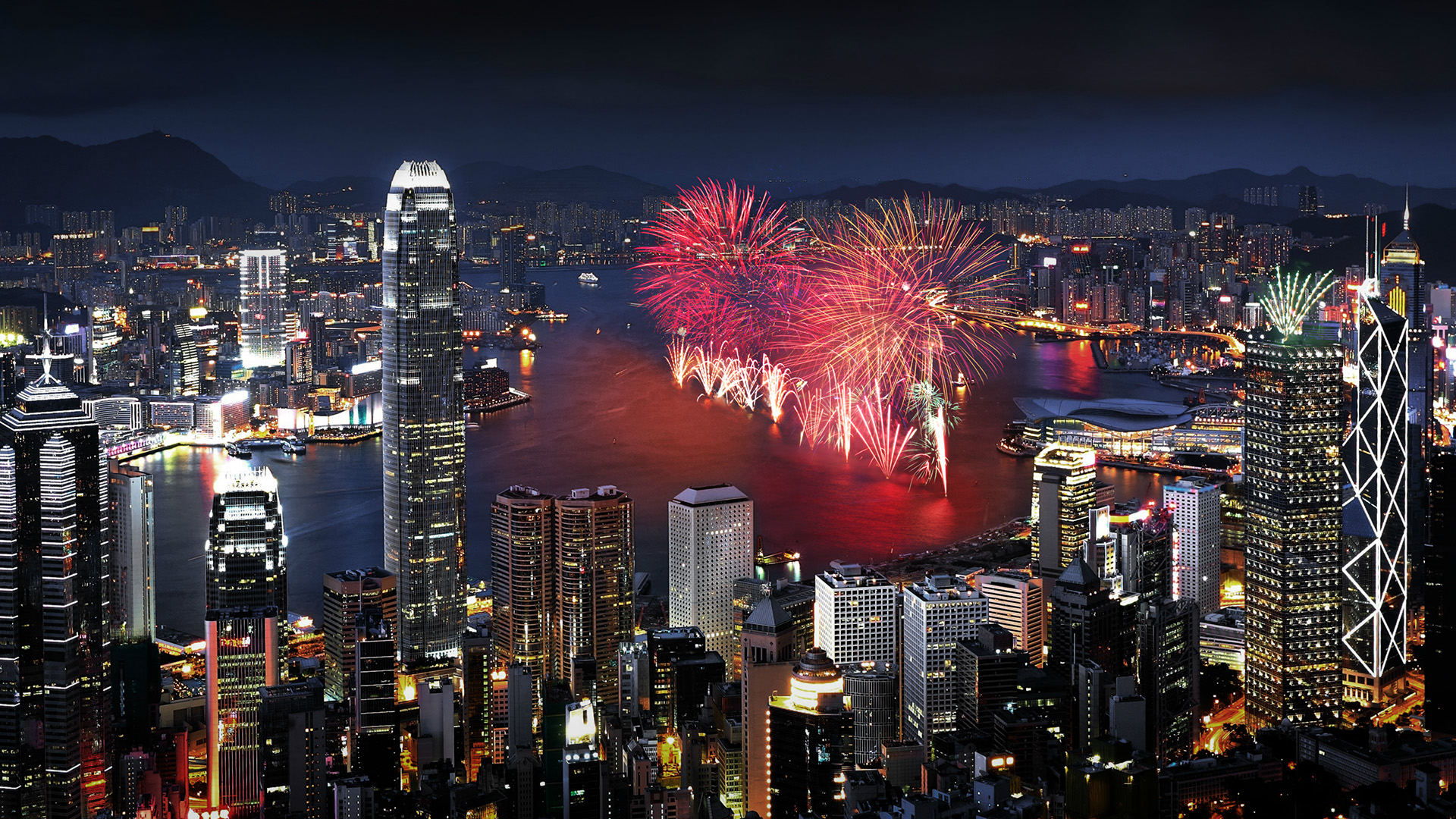Night Vibes Hong Kong Vibrant fireworks return to Victoria Harbour