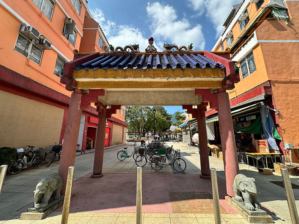 Auspicious Elephants at Shun Hing Street