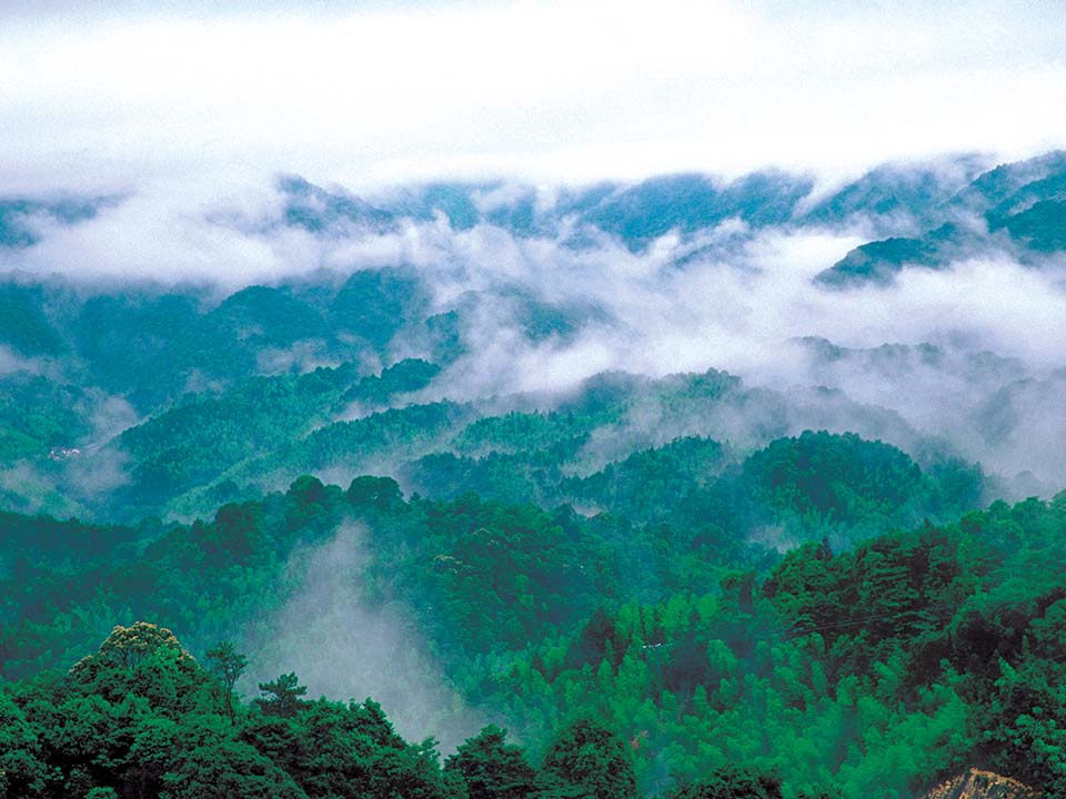 Наиональный парк гора Нанкунь