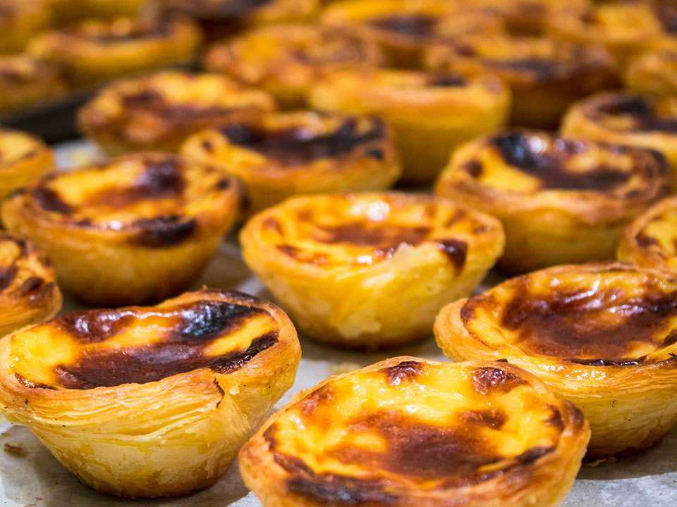 Portuguese egg tarts