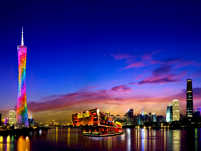 Shekou (Shenzhen) and Guangzhou