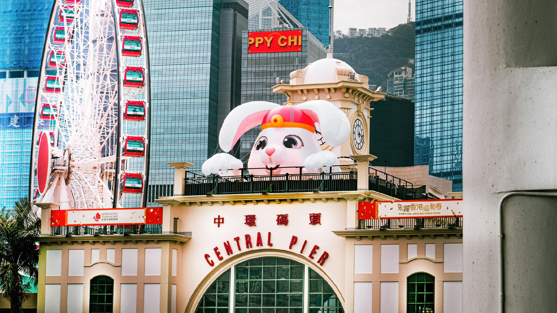 chinese new year hong kong tourist