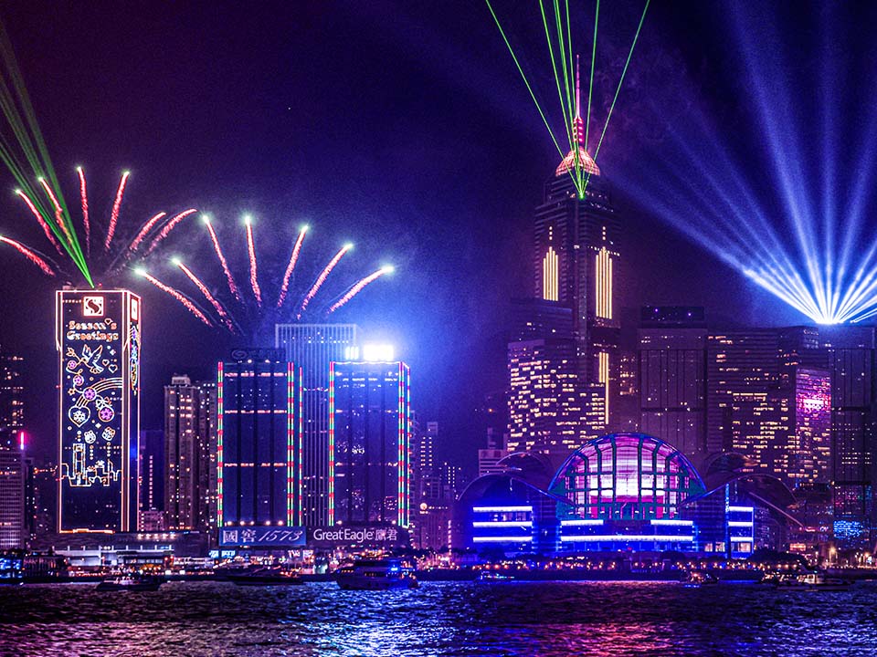 Hong Kong New Year Countdown Celebrations