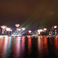The enhanced edition of ‘A Symphony of Lights’ lit up the Victoria Harbour 