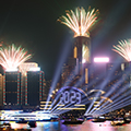 香港以特別方式迎接2023年。 