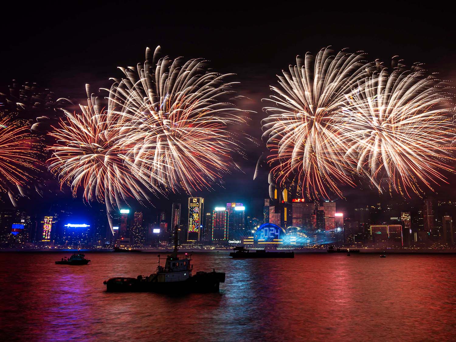 Hong Kong New Year Countdown Celebrations