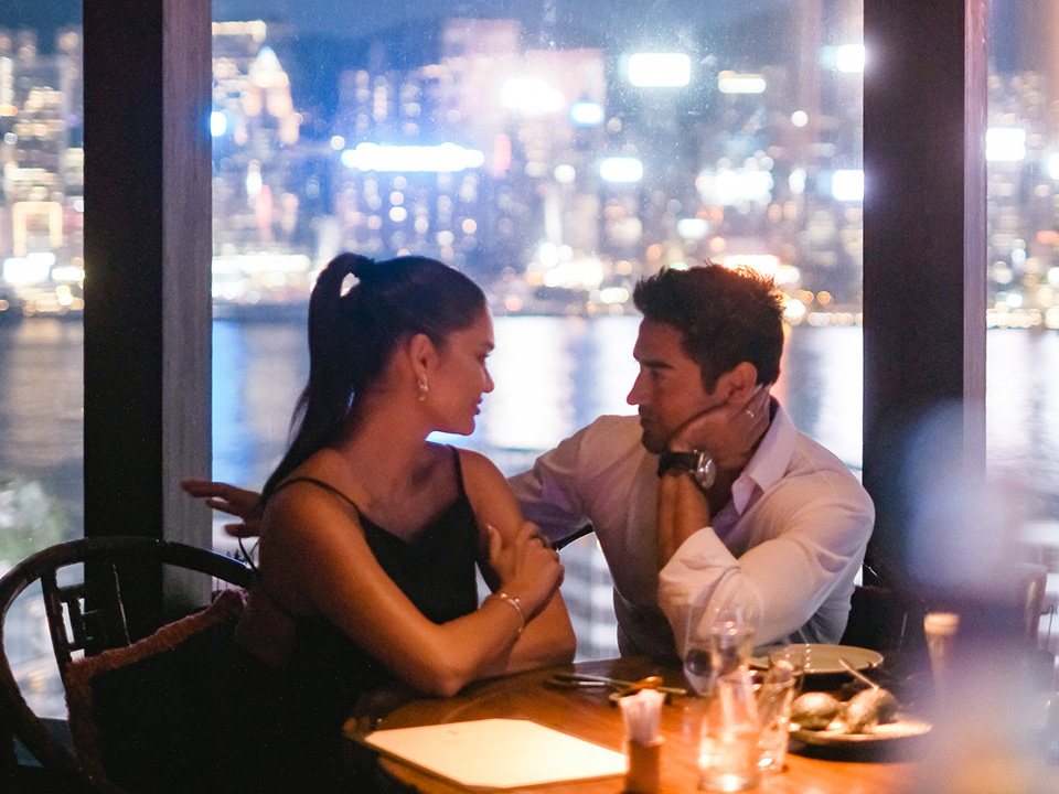Pia and Jeremy Jauncey enjoyed a romantic dinner at Hutong