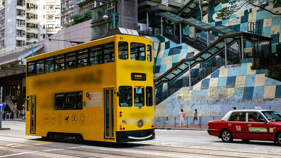 2階建てトラム(路面電車)