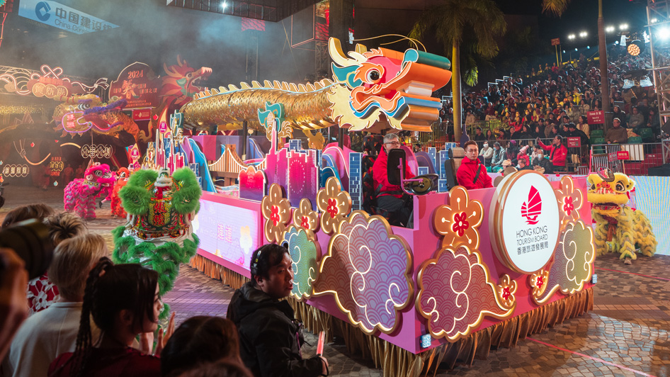 キャセイインターナショナル旧正月パレード