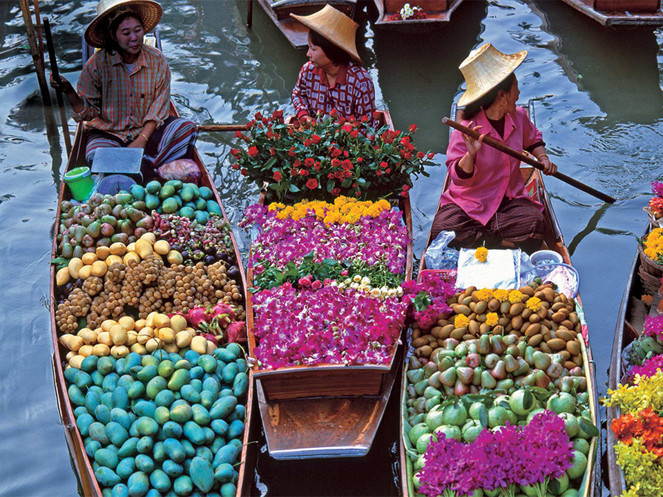 Floating Market Thailand