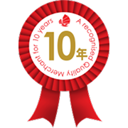 QTS Scheme merchants that have been accredited for 10-14 consecutive years