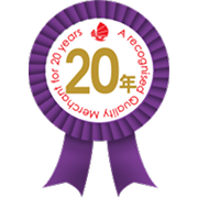 QTS Scheme merchants that have been accredited for 20-24 consecutive years