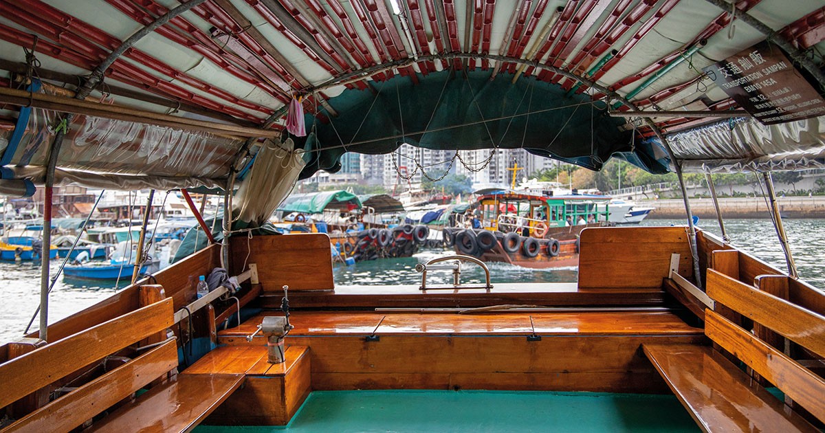 Aberdeen Harbour Hong Kong Tourism Board